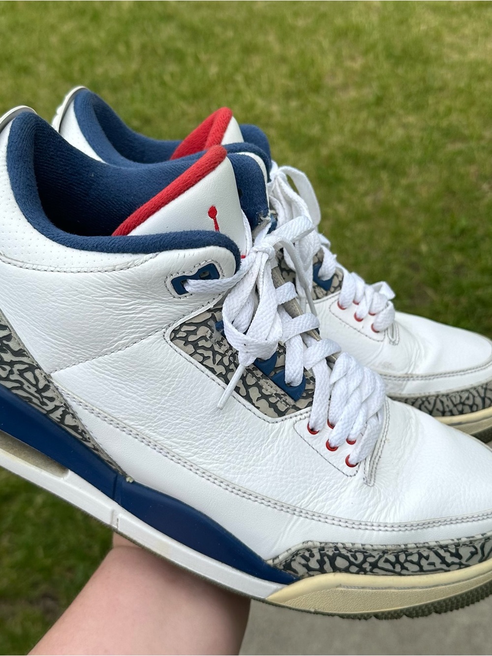 Nike Air Jordan 3 Retro “true blue” 2016 mens size 12 sneakers